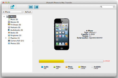 iPad pour mac transfert capture d'écran