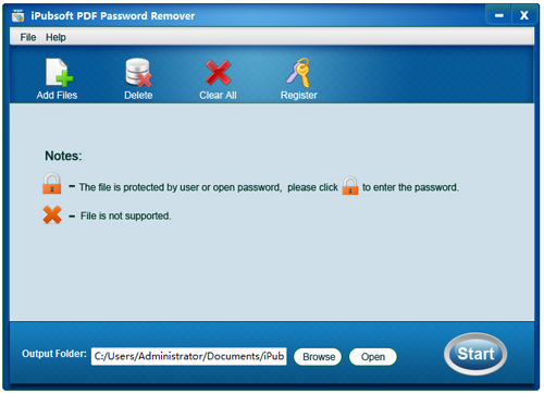 ipubsoft pdf mot de passe dissolvant