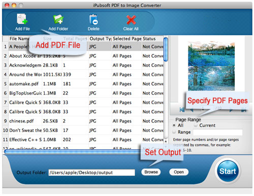charger des fichiers pdf