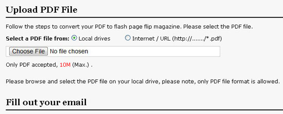 free pdf flip book créateur