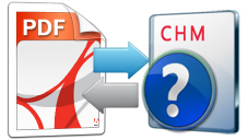 conversion de fichiers entre pdf et chm